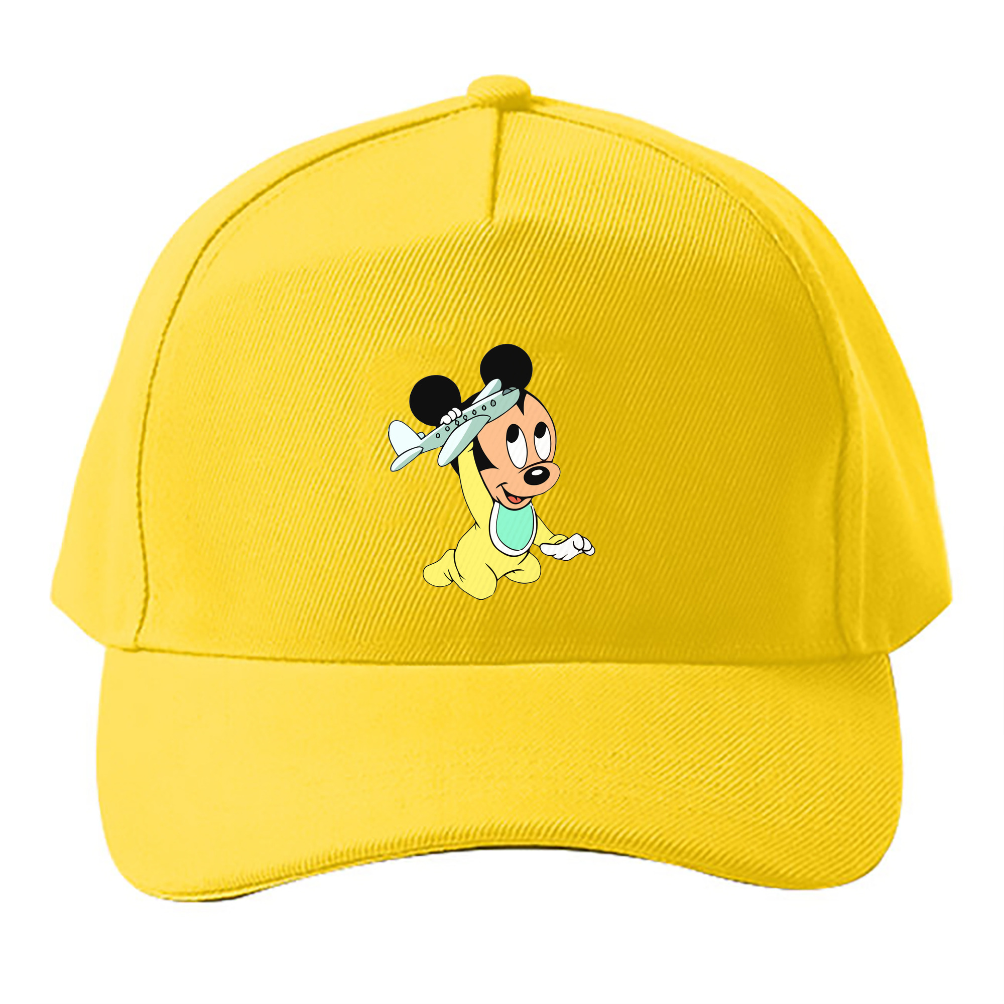（画像用） ミッキーマウス Mickey Mouse ベースボールキャップ 綿100％ 男女兼用 帽子 スポーツ